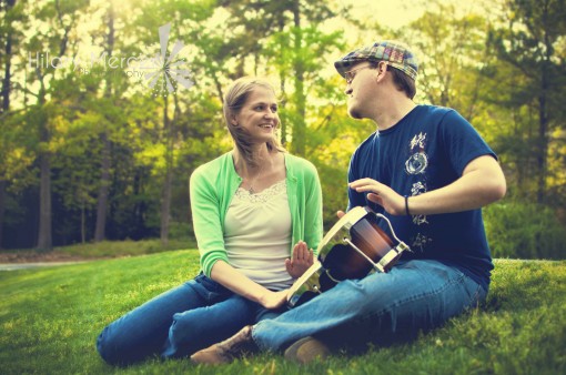 Sarah P. Duke Gardens Engagement Session: Jo Anna and Chris