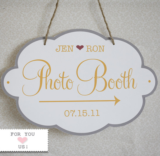 DIY Photo Booth Signs & Nationwide Rental Options