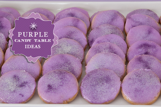 Stunning Purple Dessert Table Ideas for Weddings
