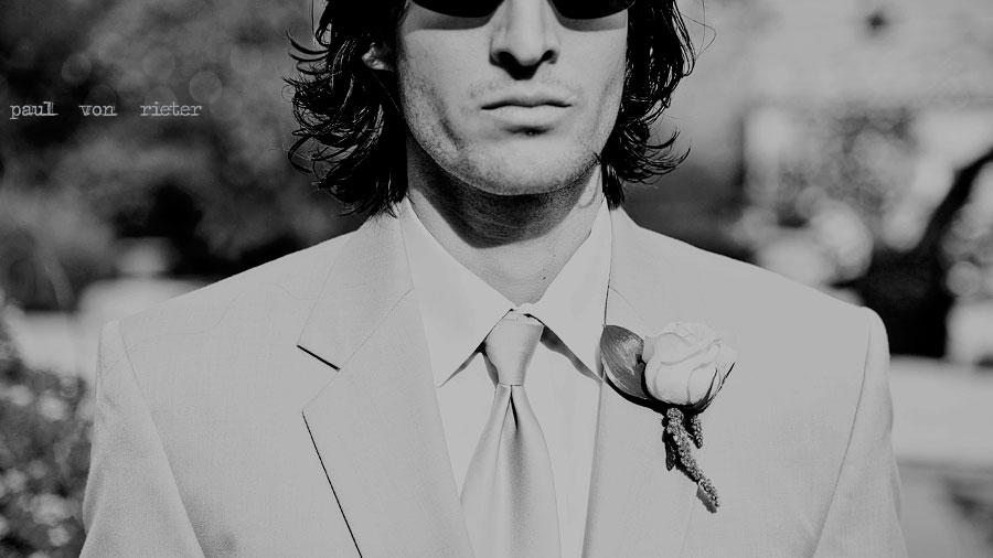 Tough Guy Groom: Edgy Wedding Photography by Paul Von Rieter