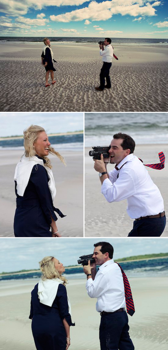 Classic Americana Engagement at Crane Estate Ipswich MA with Super 8 Fun