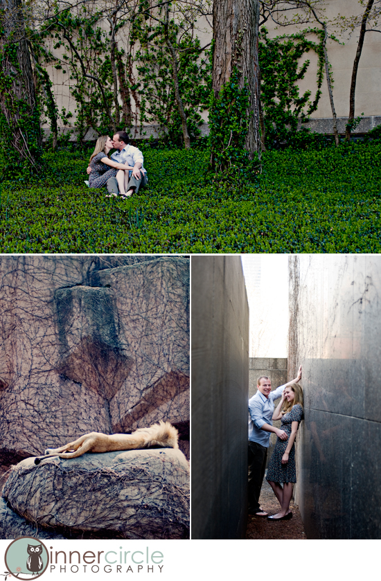 Chicago Engagement Session: Romantic Downtown Photoshoot in April