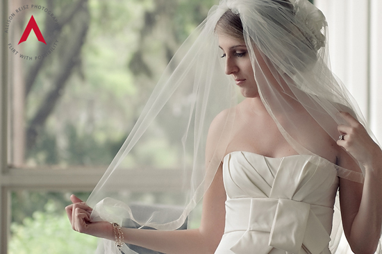 Katie Shines in Vera Wang Gown Despite Rain | Bridal Session