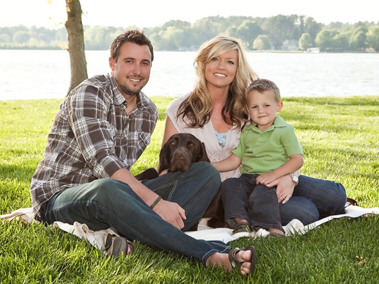 Leah and Derek's Engagement session at Lake Norman