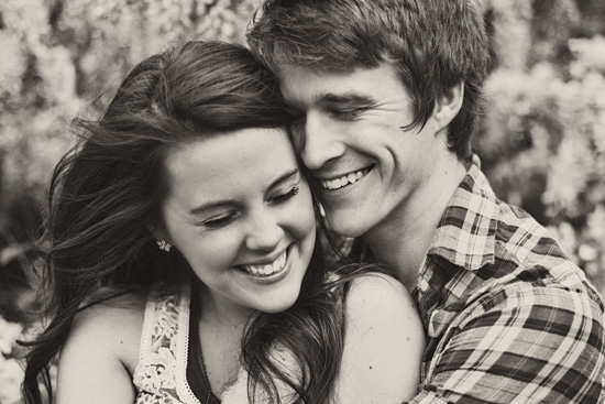 Spring Engagement in Texas: Romantic Photos and a Vintage Dress