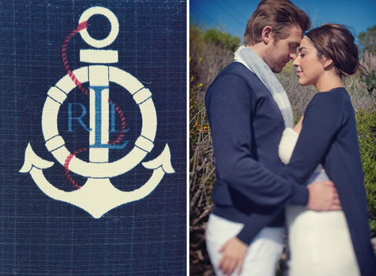 Nautical Wedding Stylelab: Details from In The Now Weddings & Events