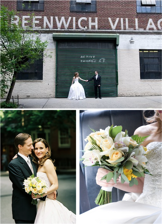 NYC Rooftop Wedding at Hotel Giraffe: Tropical Paradise by Anderson Green