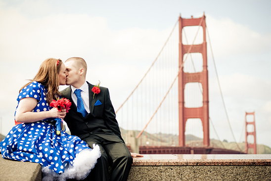 San Francisco Elopement: Palace of Fine Arts, Golden Gate & Tea!
