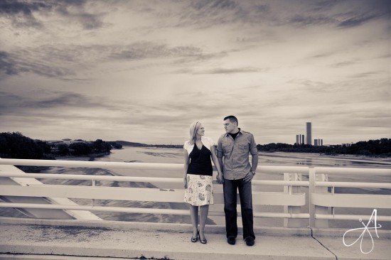Whitney & Seth's Oklahoma Engagement Session before Vegas Wedding