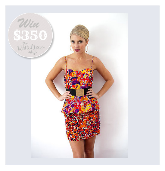Win $350 Gift Card to The White Dress Shop! Contest Winner Announced!