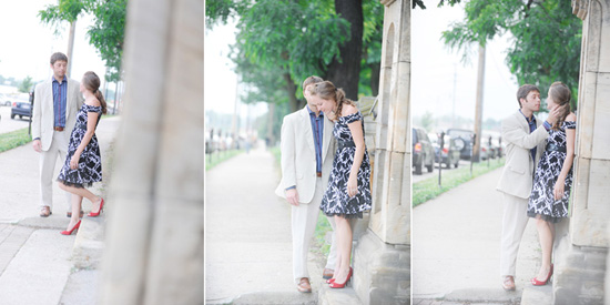 Columbus Ohio Engagement with Jenni's Ice Cream