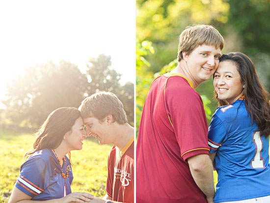 Abby & Bryan's Romantic Titusville Engagement Photos