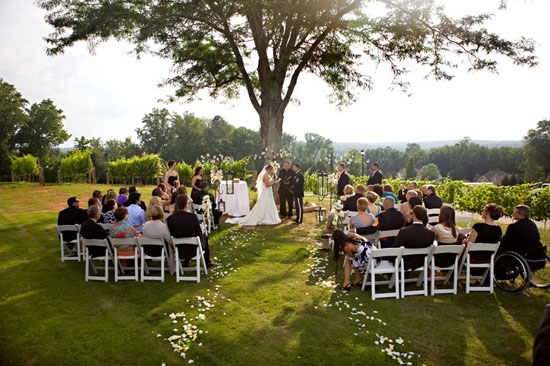 Jackie & Kevin's Chateau Elan Vineyard Wedding