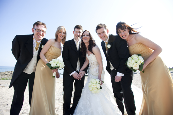 Stunning Irish Beach Wedding Photos of Ciara and Darren