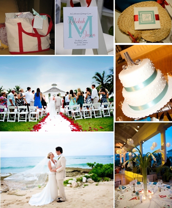 Romantic Ritz-Carlton Jamaica Destination Wedding