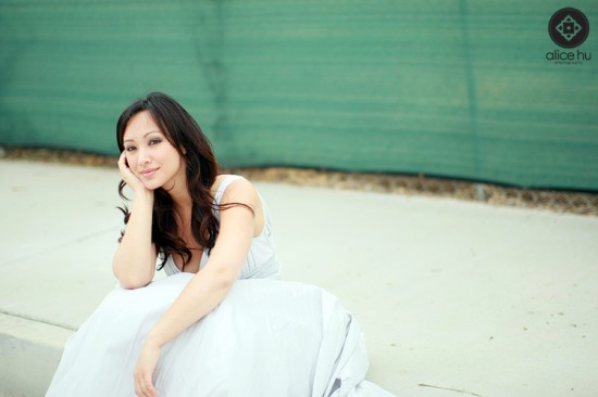 Orange County Bridal Portraits: Trista's Fun Session