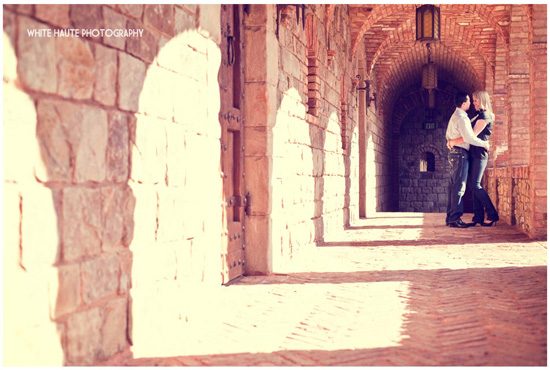 Napa Valley Engagement Photoshoot: Castello di Amorosa
