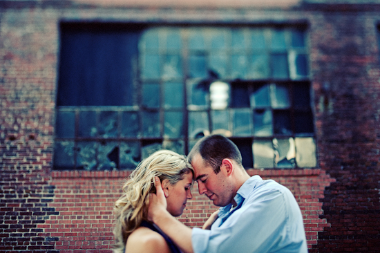 Kristin & Tim's Romantic Engagement Photoshoot in Baltimore, MD