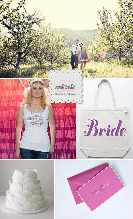 Sweet Wedding Treats, Blog Posts & Chic Ideas