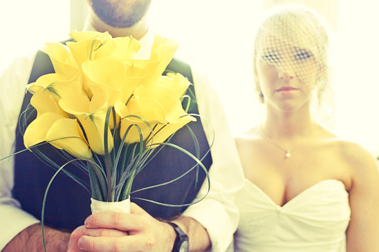 Sweet Illinois Wedding: Friends, Family, and Sunshine Yellow Details