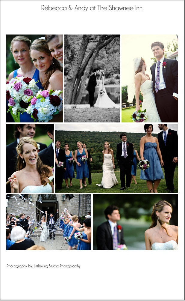 Shawnee Inn Pocono Wedding Photos: Rebecca & Andy