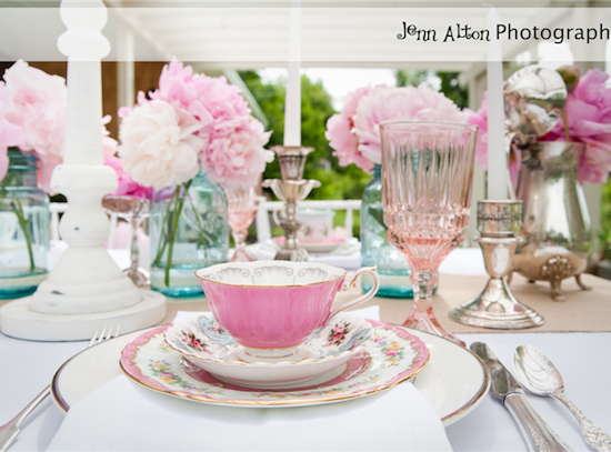 Enchanting Tea Party Wedding Inspiration with Vintage Charm