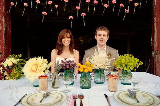 Handmade Barn Wedding Inspiration in Fargo, North Dakota
