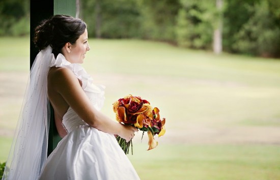 Dreamy Bridal Portraits: Whimsical Autumn Wedding