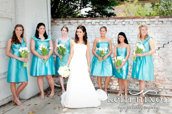 Fun Loving Wedding with LulaKate Bridesmaids and Guns!