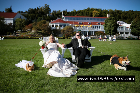 Pet-Friendly Mackinac Island Wedding at Mission Point Resort