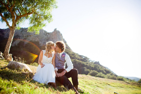 Ranch Wedding with Wildflowers, Pies, and Line Dancing