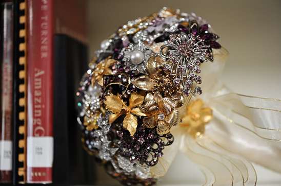 Elegant Purple and Gold Roswell Wedding at 550 Trackside