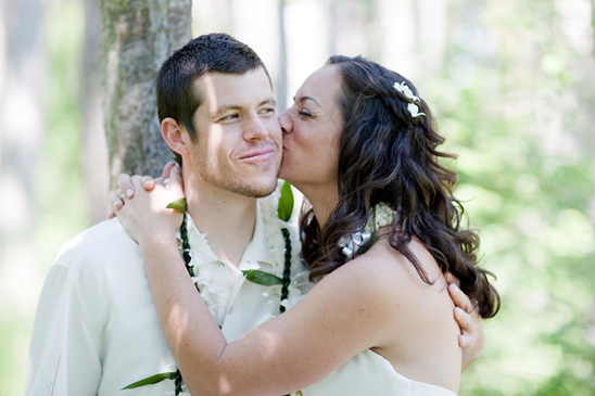 Rustic Hawaiian Wedding Inspiration: Backyard Charm