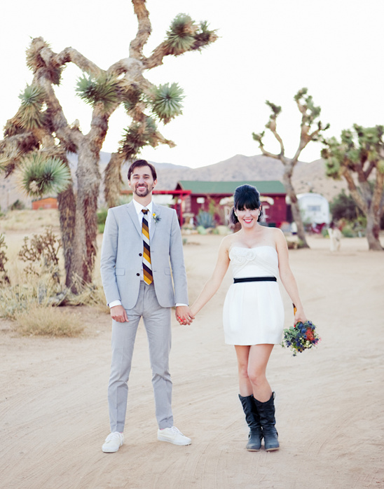 DIY Ranch Wedding: Paper Flowers & Hay Bale Seating