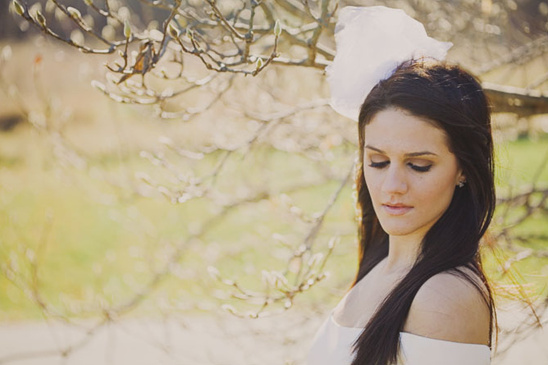 Vera Wang Bridal Session: DIY Bouquet & Headpiece Inspiration