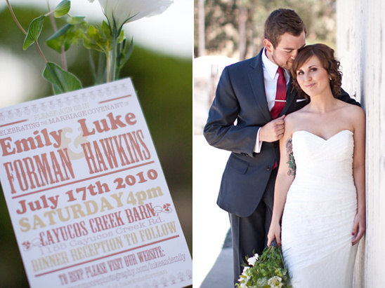 Rustic DIY Wedding at Cayucos Creek Barn in San Luis Obispo