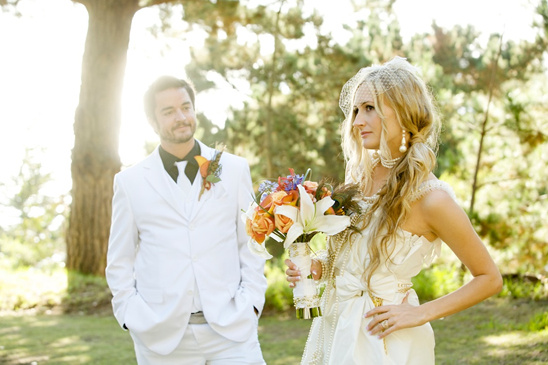 Big Sur Wedding: Madonna-esque Bride, Stunning Florals