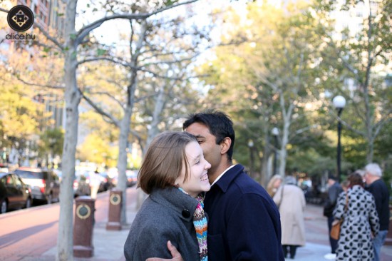 Boston Engagement Session: A Sweet Autumn Love Story