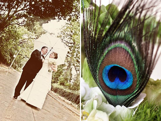 Peacock Wedding Flowers: Unique Bouquets & Boutonnieres