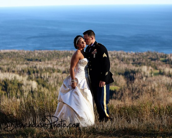 Army Sniper's Stunning Lutsen Mountain Wedding