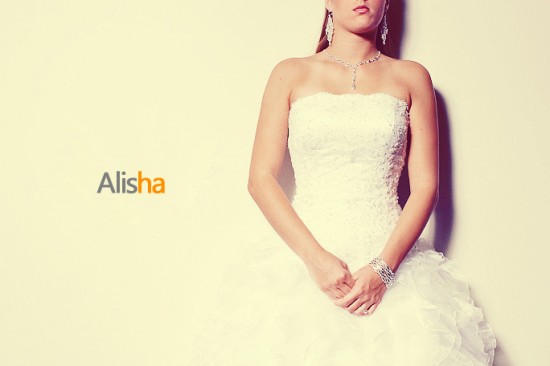 Stunning Bride in Elegant Wedding Gown at Hotel Derek