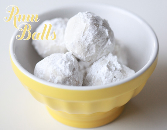 Grandma's Rum Butter Balls: DIY Wedding Favors Recipe