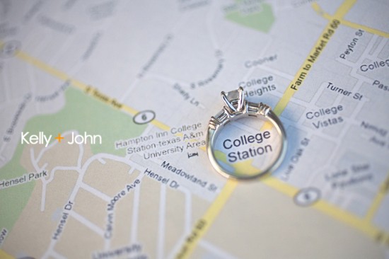 Kelly & John's Romantic Engagement Photoshoot in College Station