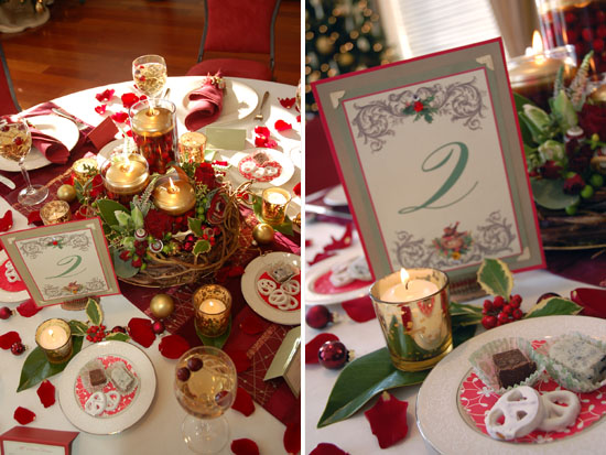 Vintage Holiday Wedding Inspiration at Arrowhead Golf Club