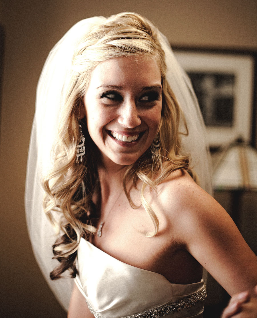 Stunning Bride in Oklahoma Wedding Dress