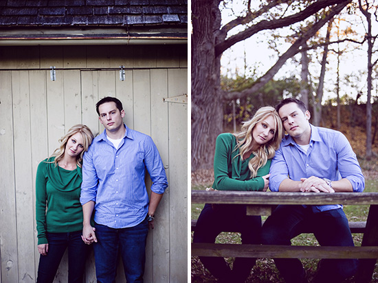 Romantic Ann Arbor Engagement Photoshoot 2011