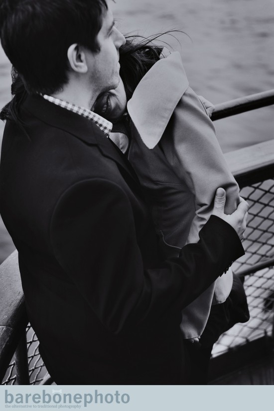 Island Wedding? Ferry Engagement Photoshoot