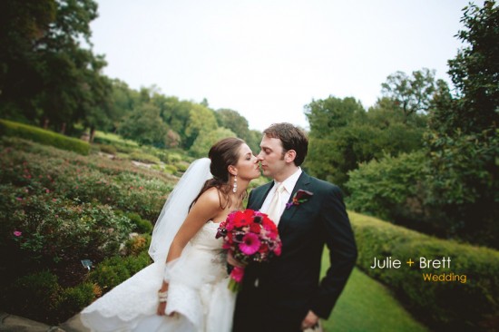 Julie & Brett's Romantic Garden Wedding: Part 1
