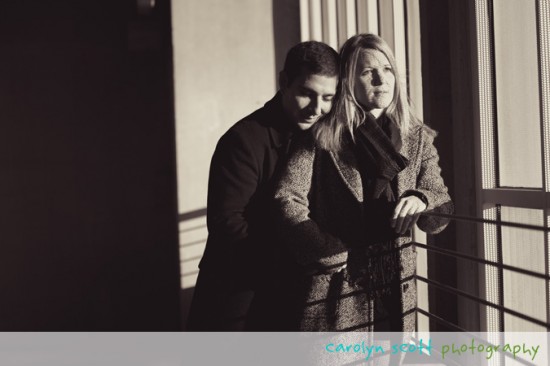 Downtown Raleigh Engagement Shoot: Beautiful Couple in Romantic Photos