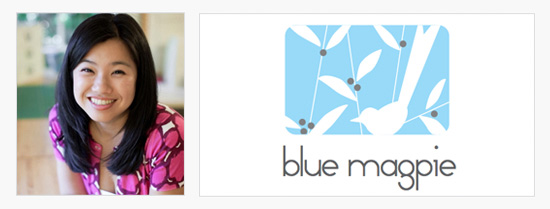 Blue Magpie: Custom Fabric Invitations & Announcements for Weddings